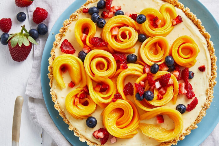 mango-no-bake-cheesecake-tart-–-better-homes-and-gardens