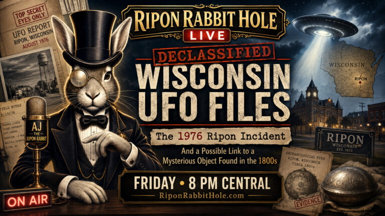 Ripon Rabbit Hole Live Show — May 29, 2026