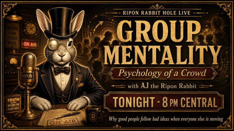 Ripon Rabbit Hole Live Show — June 5, 2026