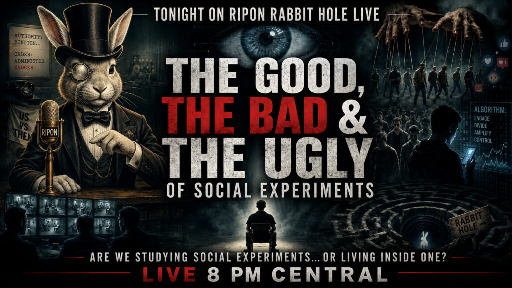 Ripon Rabbit Hole Live Show — July 17, 2026