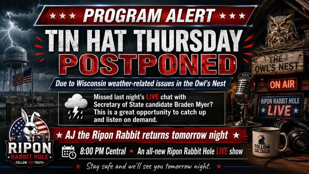 Tin Hat Thursdays — July 9, 2026