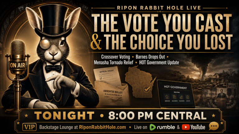 Ripon Rabbit Hole Live Show — July 31, 2026
