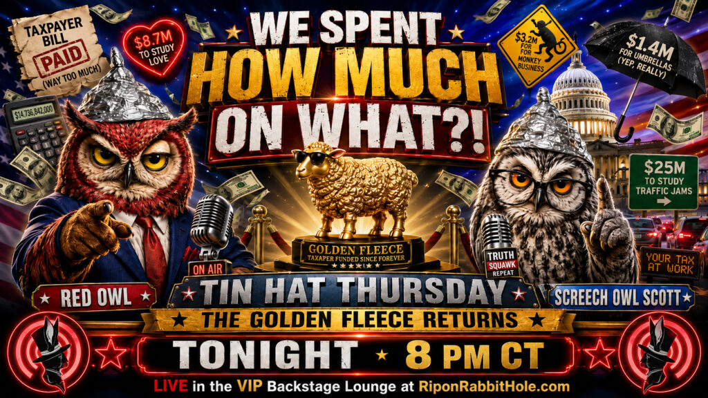 Tin Hat Thursdays — August 13, 2026
