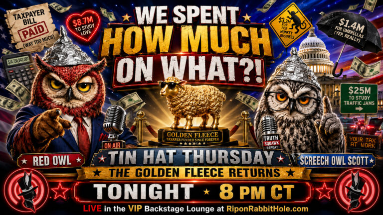 Tin Hat Thursdays — August 13, 2026