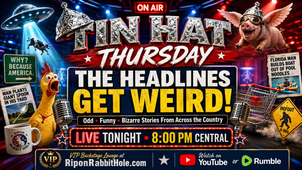 Tin Hat Thursdays — August 27, 2026