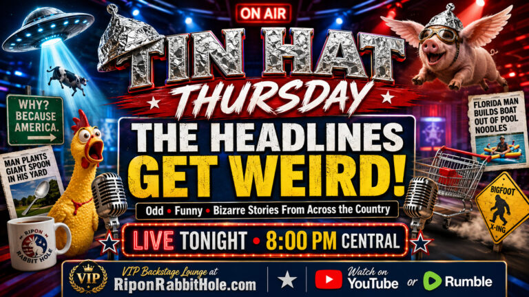 Tin Hat Thursdays — August 27, 2026