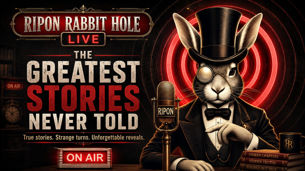 Ripon Rabbit Hole Live Show — August 21, 2026