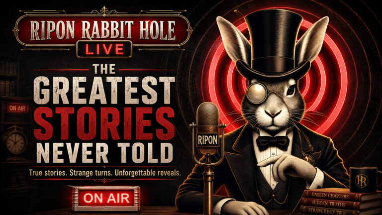 Ripon Rabbit Hole Live Show — August 21, 2026