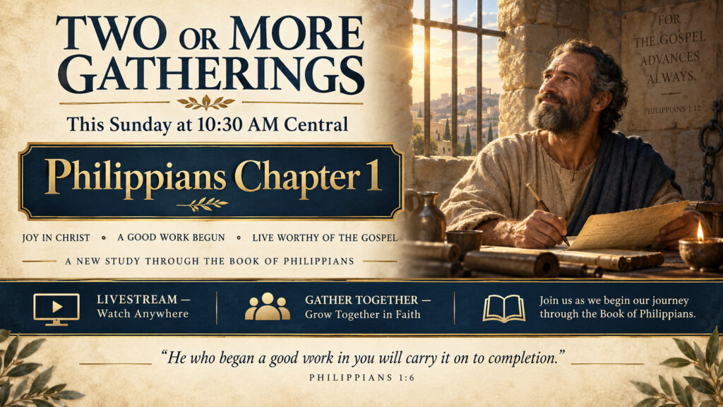 TWO OR MORE GATHERINGS — September 13, 2026