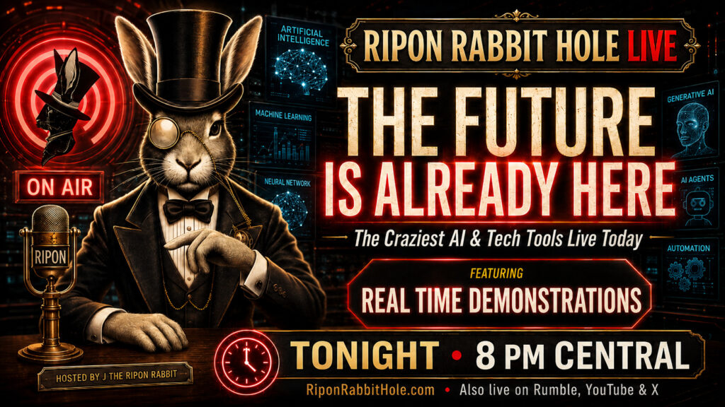 Ripon Rabbit Hole Live Show — September 4, 2026