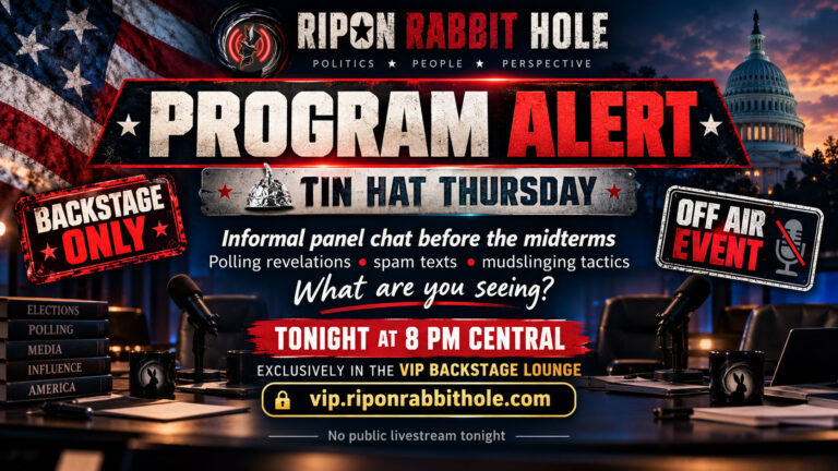 Tin Hat Thursdays — October 29, 2026