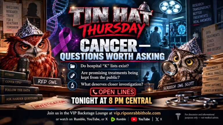Tin Hat Thursdays — October 15, 2026