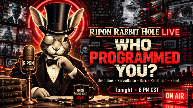 Ripon Rabbit Hole Live Show — October 2, 2026