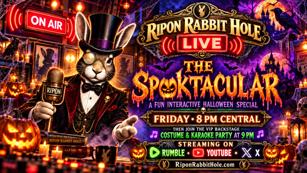 Ripon Rabbit Hole Live Show — October 30, 2026