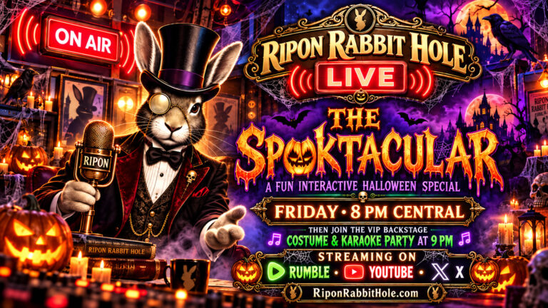 Ripon Rabbit Hole Live Show — October 30, 2026