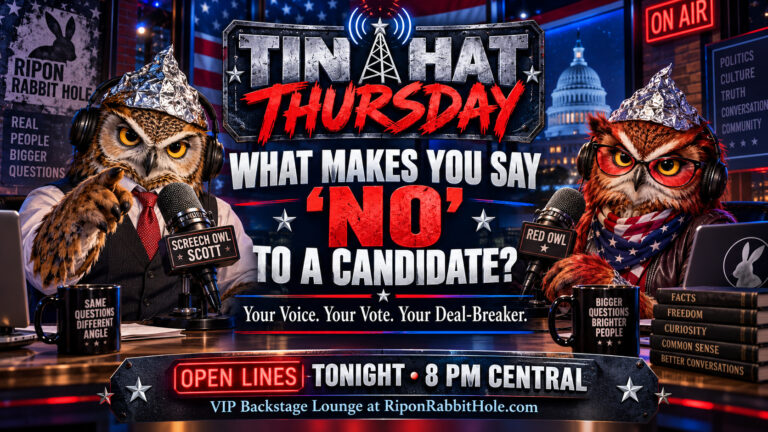 Tin Hat Thursdays — October 22, 2026