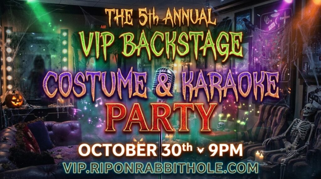 VIP Backstage — October 30, 2026