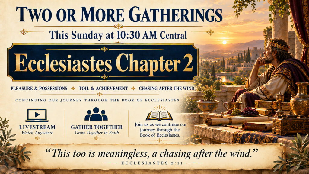 TWO OR MORE GATHERINGS — October 18, 2026