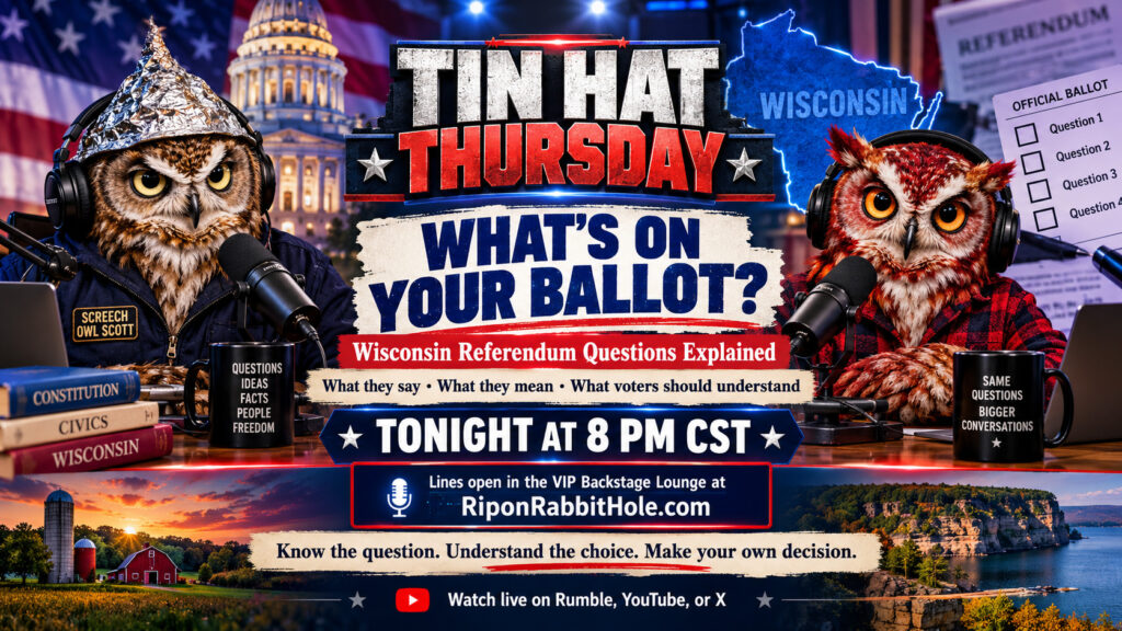 Tin Hat Thursdays — October 1, 2026